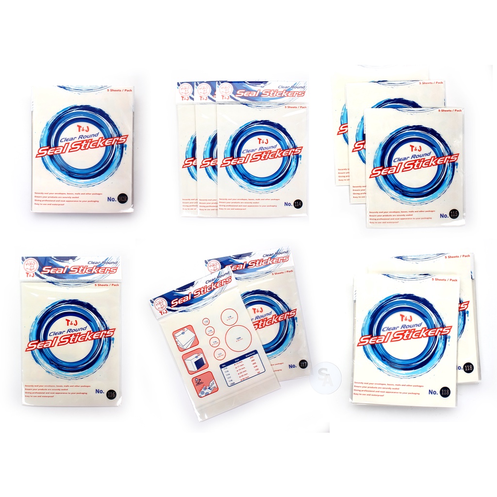 

TOM & JERRY - Round Seal Sticker - Sticker Segel Bulat - Pad