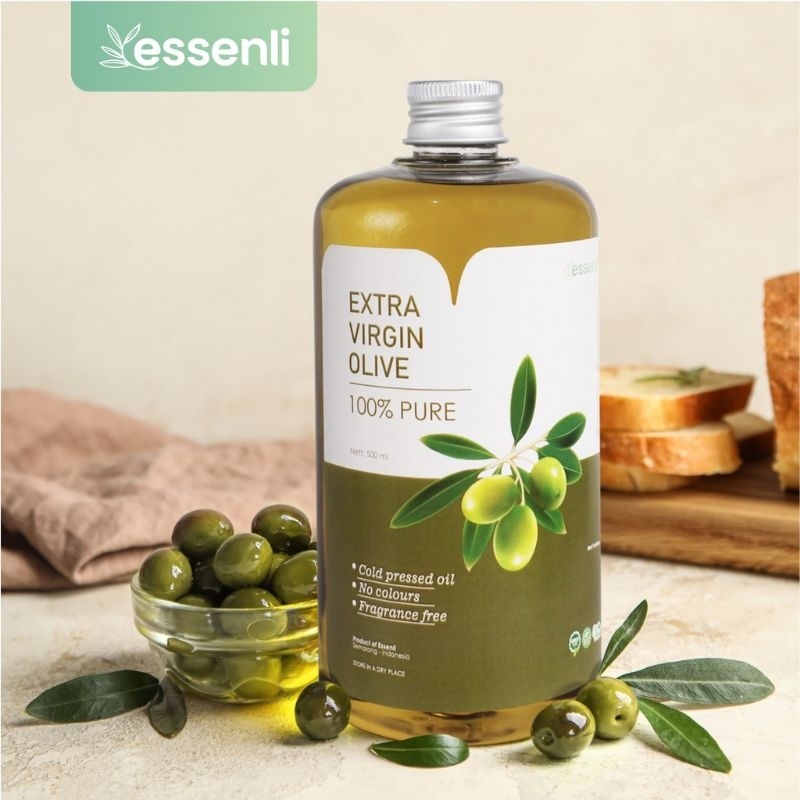 

Minyak Zaitun Murni Extra Virgin Olive Oil 500ml Organik Bisa Diminum Premium Quality