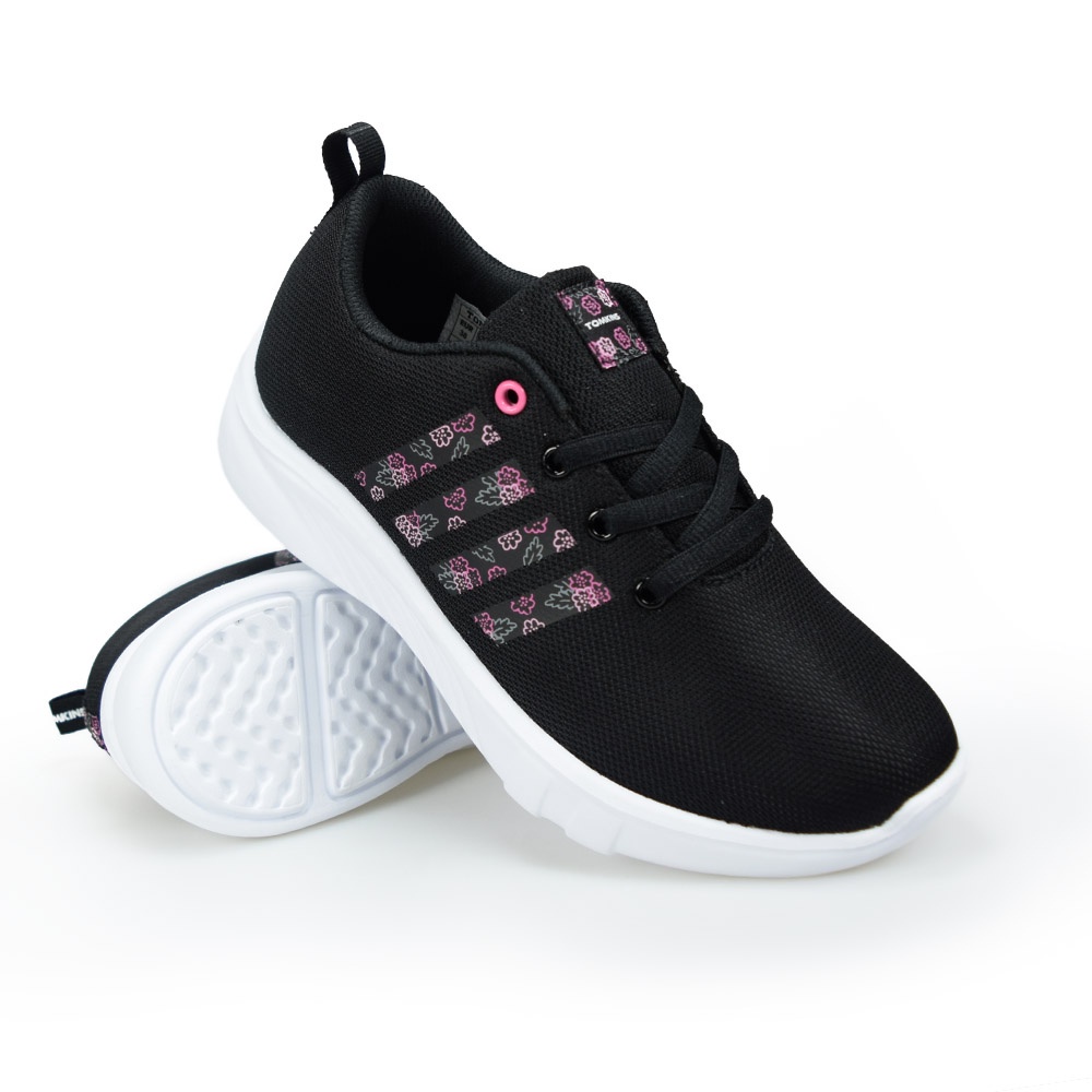 TOMKINS Sneakers Wanita Antler Alpha - Black PinkRAMAYANA JAKTIM