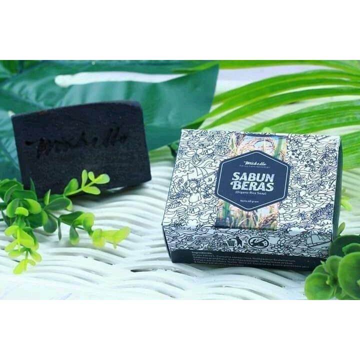 ✿ MADAME ✿ MABELLO SABUN BERAS ORGANIC RICE SOAP - SABUN BERAS ALAMI 60 GR BPOM