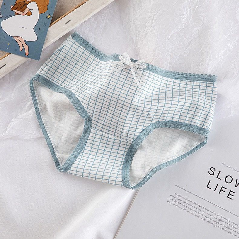 ZASKIYA - Cd Imut Fashion Jepang Celana Dalam Wanita Katun Import Mid Waist S011 TM