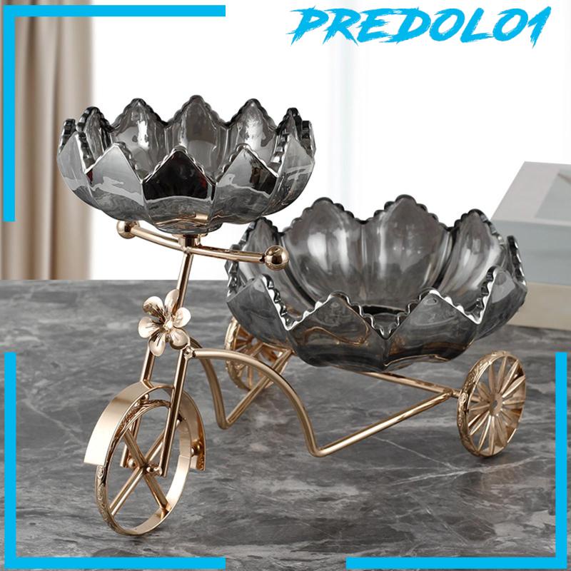 [Predolo1] Keranjang Buah Bentuk Roda Tiga Rak Makanan Berdiri Rumah Pesta Ulang Tahun