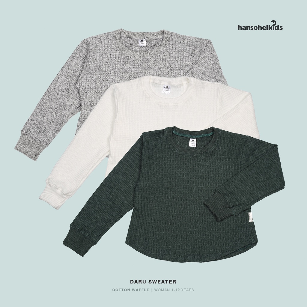 Hanschelkids - Daru ( Sweater Crewneck Anak/Bayi Unisex 1-12 Tahun )