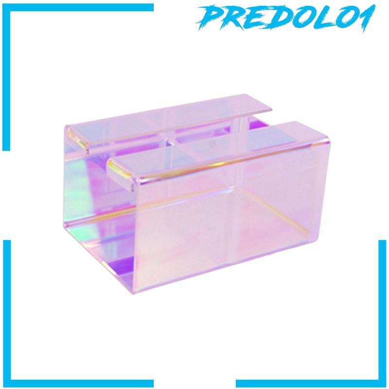 [Predolo1] Napkin Dispenser Creative Desktop Organizer Kantor Transparan Tempat Serbet