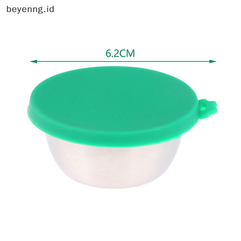 Beyen 50ML Dipping Sauce Cup w/Tutup Wadah Bumbu Salad Lunch Piknik Travel Box ID