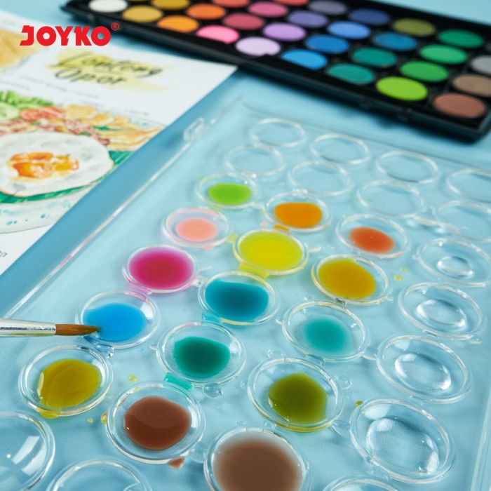 

Joyko Watercolor Set Cat Air WC-3 Isi 36 & 48 Warna - 36