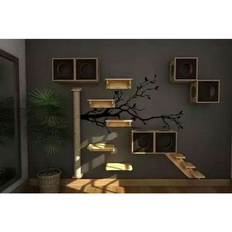 HidroAquatic - cat wall / cat wall playground