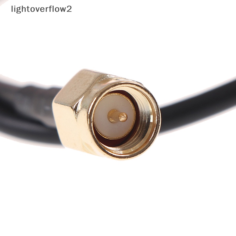 [lightoverflow2] 0.3-5m Kabel SMA Male to Female RG174 Konektor RF Adaptor Kabel Antena WIFI [ID]