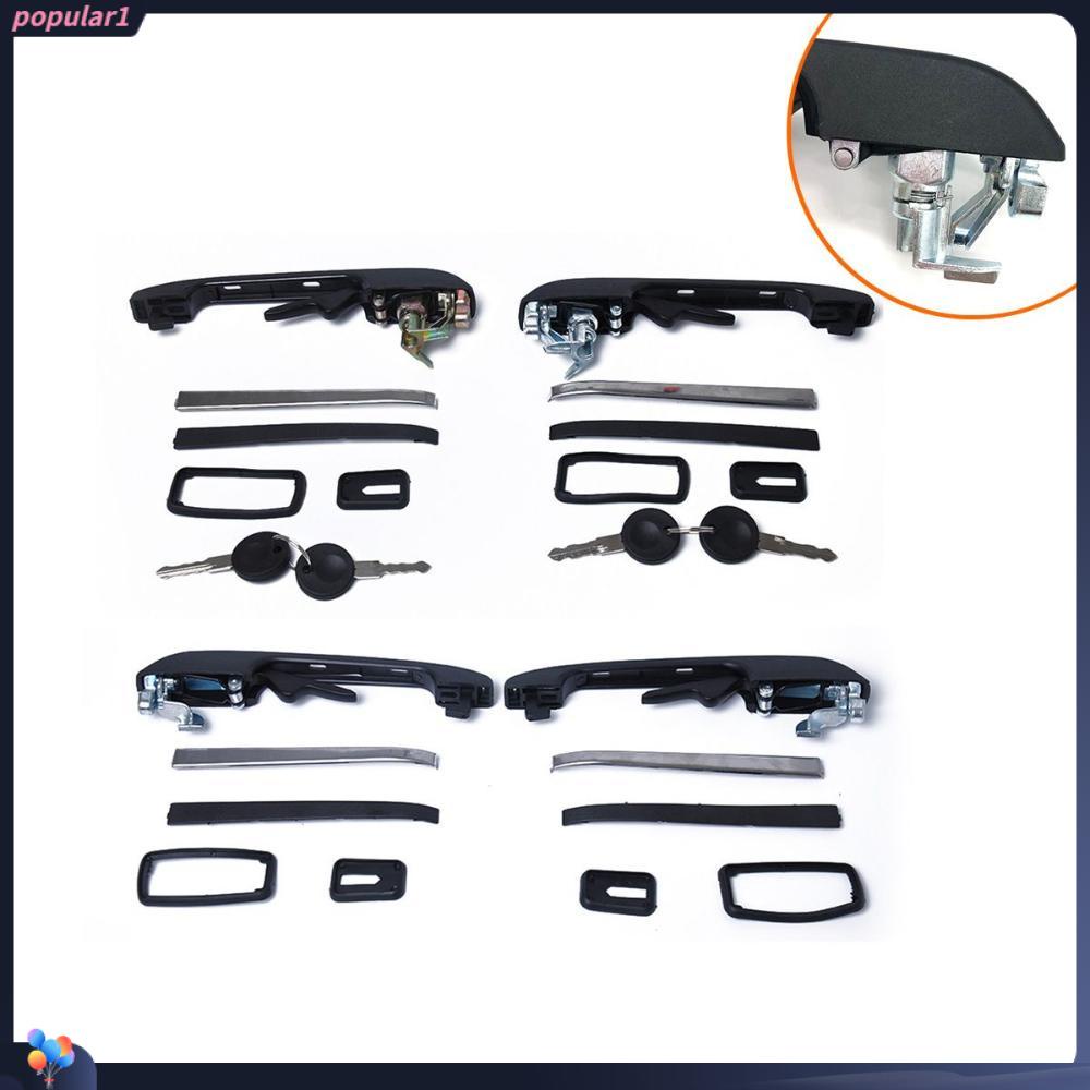 Populer Handle Pintu Pengganti Mobil Mobil Part Kiri/Kanan Luar Knob Pintu Untuk VW Volkswagen Golf Jetta Passat