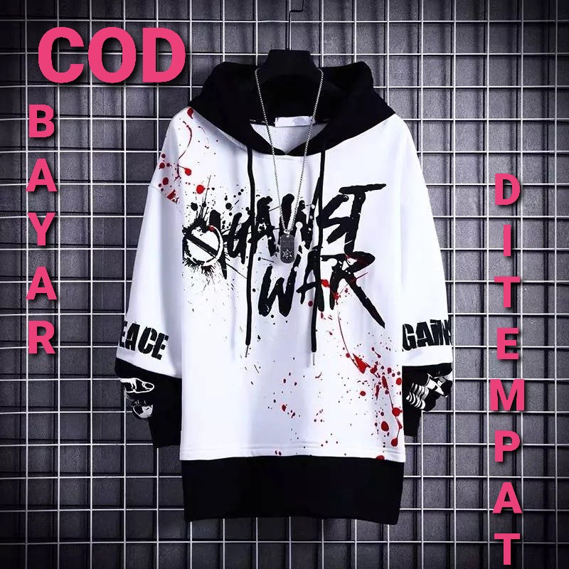 COD/DS2/M-L-XL SWEATER PRIA  WAR / HOODIE PRIA / JAKET PRIA TERLARIS DAN TERBARU