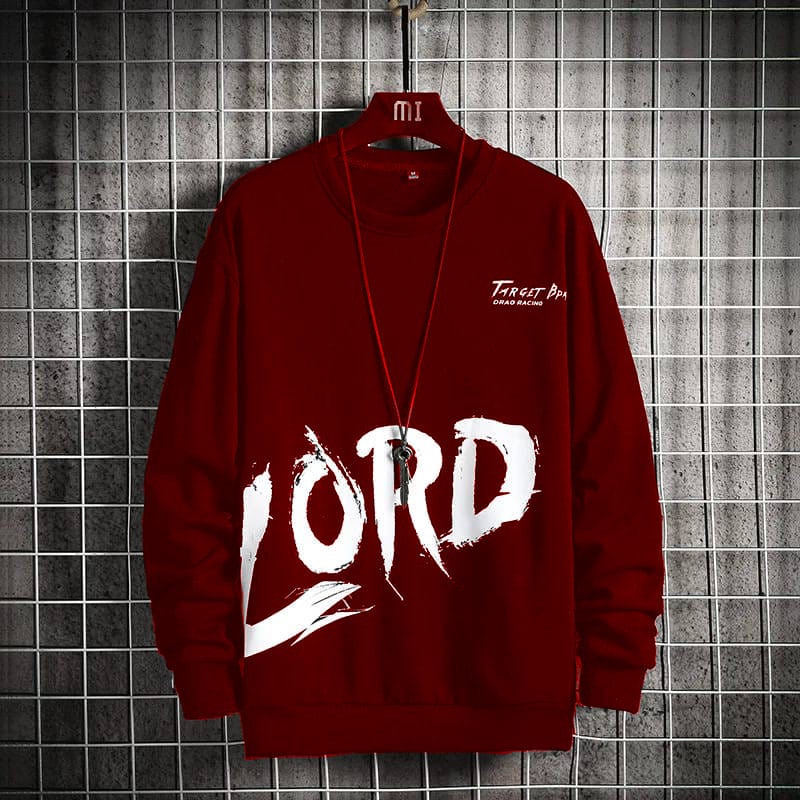 COD/DS2/ KAOS DISTRO PRIA LENGAN PANJANG LORD RAJA SULTAN BAHAN BABYTERRY MOTIF PRINT