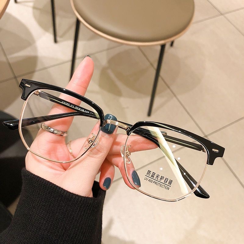 Kacamata Anti Radiasi Komputer Bisnis Pria Men Replaceable Lens