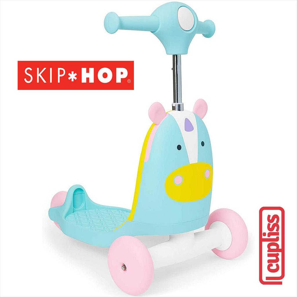 Skip Hop Zoo Ride On 3in1 822810 Unicorn Scooter Anak