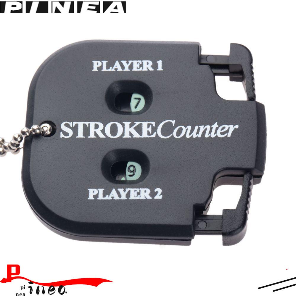 Nanas 2Pcs Golf Score Counter Aksesoris Golf Dengan Gantungan Kunci Dua Digit Putt Score Counter