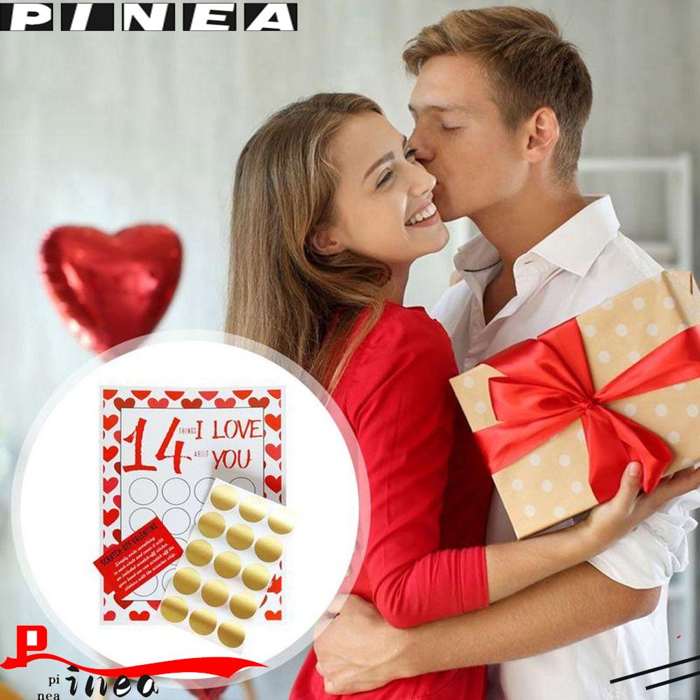 Pineapple Valentine Scratch Off Print Lucu Untuk Pecinta Suami Istri Print Card 14halyang Suka Kamu