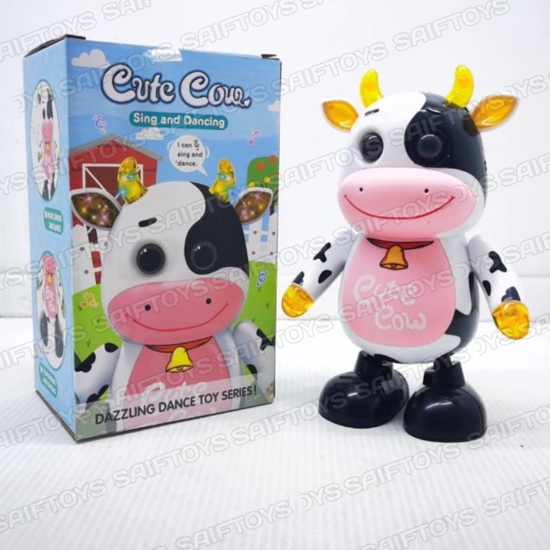 [ Free Batrai ]Mainan Sapi Dancing/Mainan Sapi Batrai/ Mainan Sapi joget