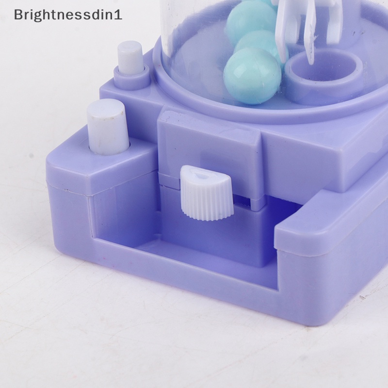 [Brightnessdin1] Mesin Capit Mini Boneka Bola Penangkap Desktop Mainan Interaktif Anak Boneka Klip Butik