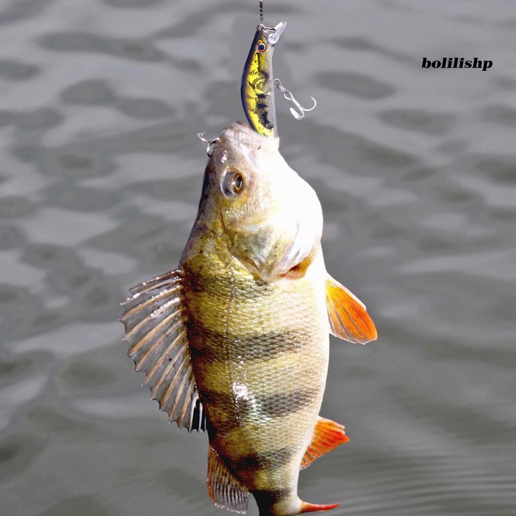 Bo-5.5cm/5.5g Umpan Umpan Penembus Kuat Angling Perlengkapan Memancing Tajam Pesca Lure Crankbait Untuk Pemancing