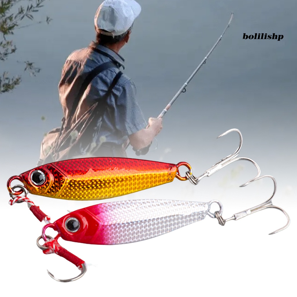 Bo-5pcs 7g/10g/15g/20g/30g Umpan Pancing Kait Tajam Tahan Aus Desain Simulasi Tahan Lama Kekuatan Tinggi Memancing Mata 3D Metal Fishing Jig Lure Untuk Memancing