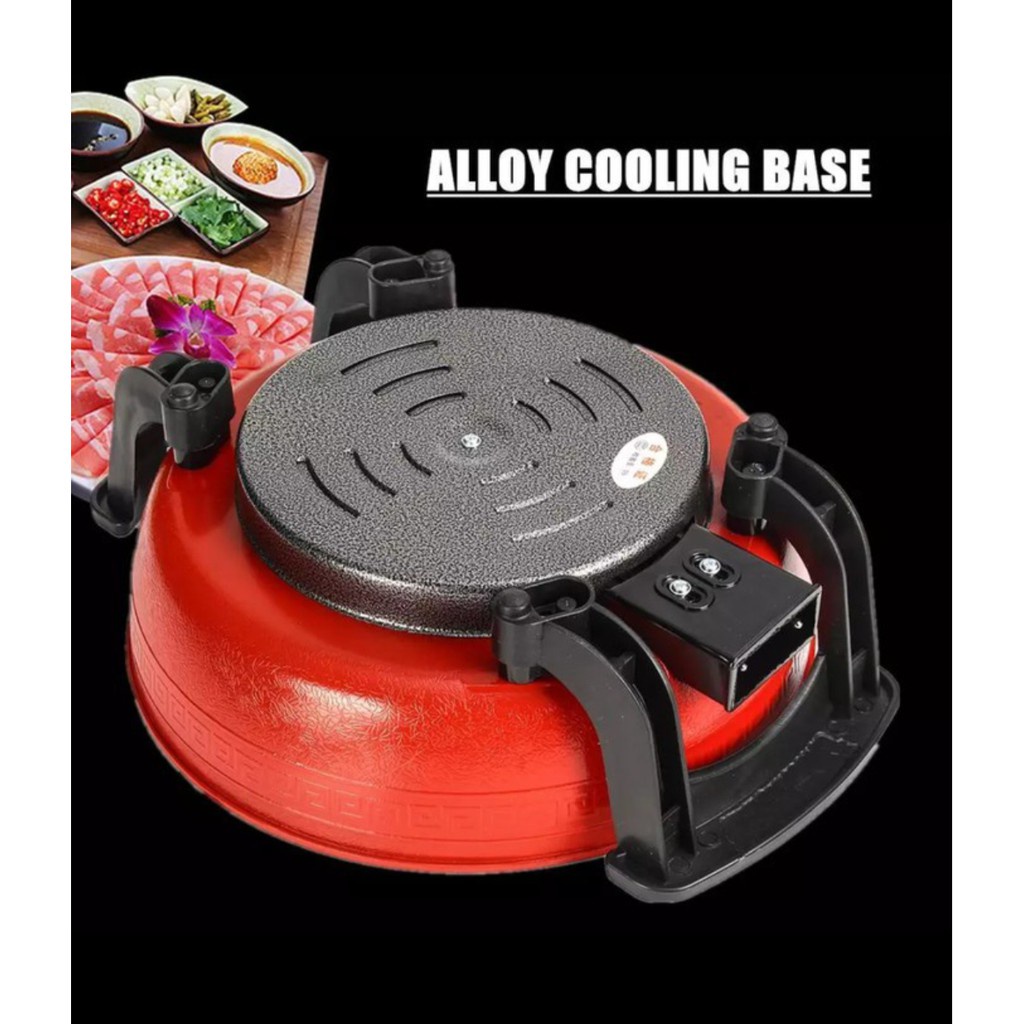 Panci Shabu Hot Pot Elektrik / Panci Shabu Steamboat Suki Pan
