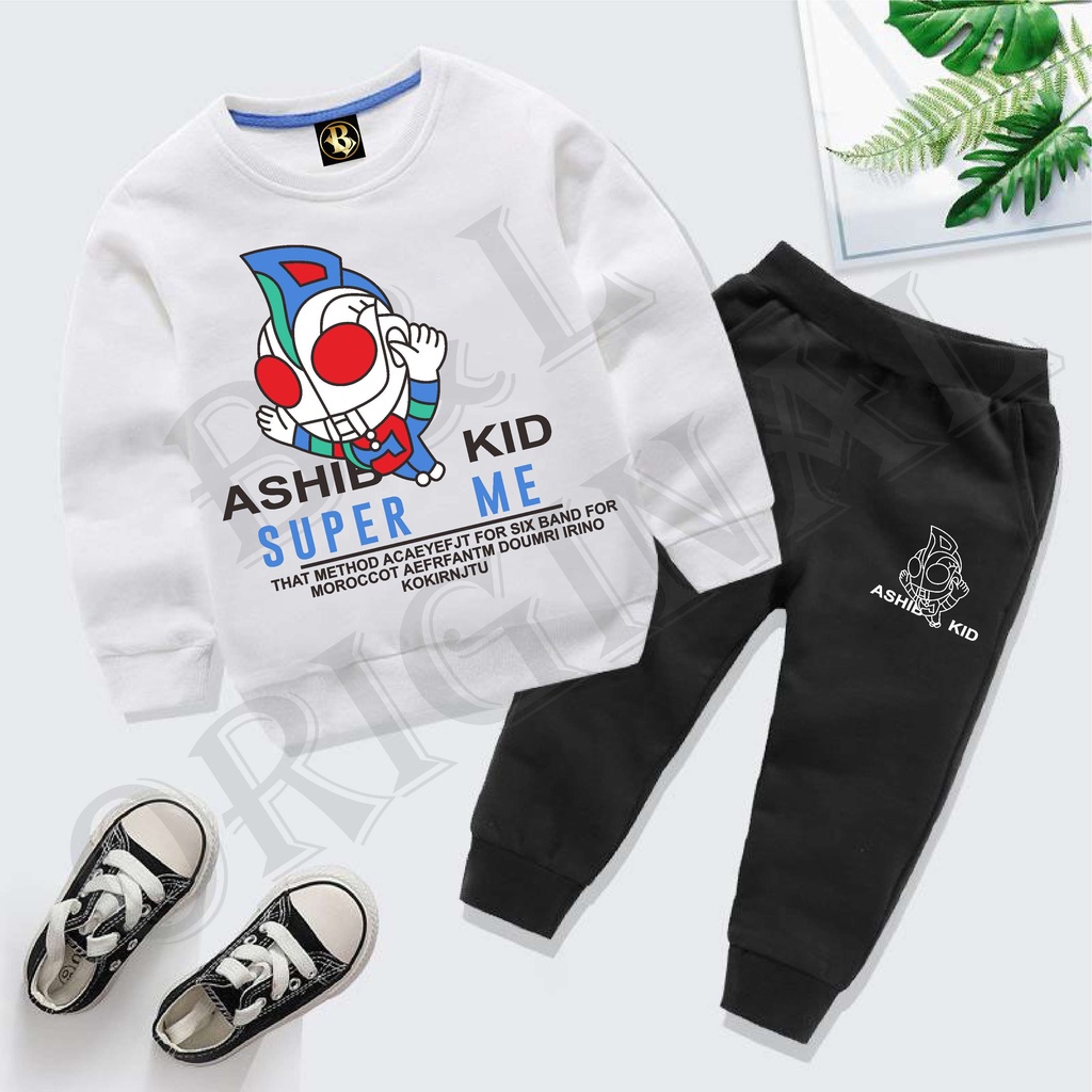 bisa byr d tempat/ BS/COD/SETELAN ASHIB KIDS ANAK ANAK 1-7 TAHUN//REALPIC//GOOD QUALITY