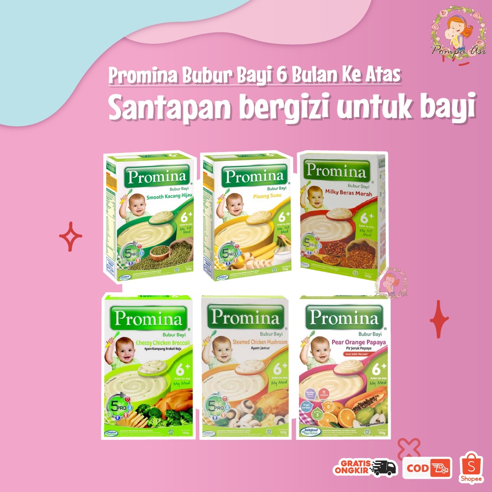 Promina Bubur Bayi 6 Bulan Mpasi Fortifikasi