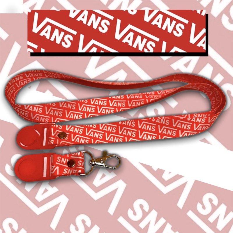 

RED VANS LANYARD