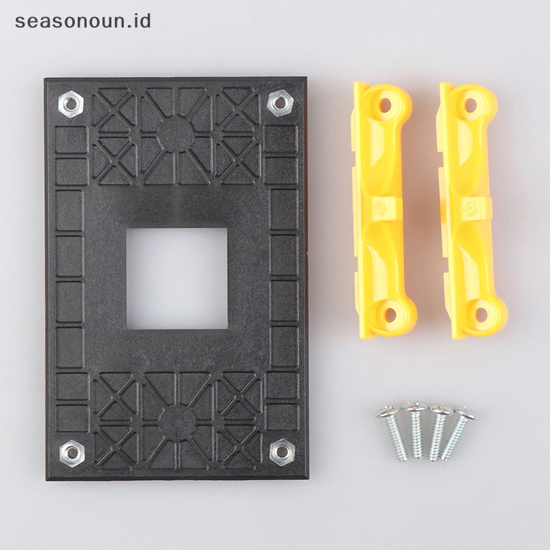 Seasonoun CPU Cooler Fan Pendingin Heatsink Holder Base Untuk AM4.