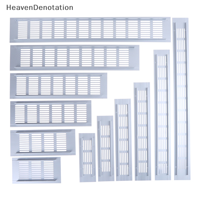 [HeavenDenotation] 1pc Aluminium Alloy Lubang Angin Berlubang Lembaran Ventilasi Udara Plat Ventilasi Kisi Lubang HDV