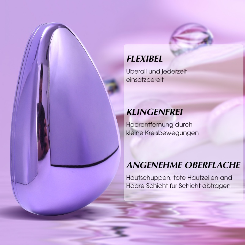 Epilator Penghilang Bulu Fisik Tanpa Sakit/Crystal Safe Easy Cleaning Hair Eraser/Alat Penghilang Kecantikan Tubuh Reusable