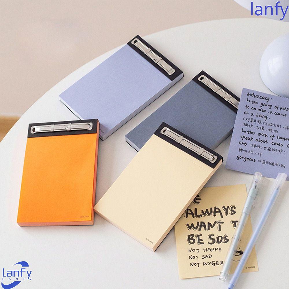 Lanfy Memo Pad Siswa Sekolah Scrapbooking Daily Planner Memorandum Anti Lengket Kertas Meaasge Paper