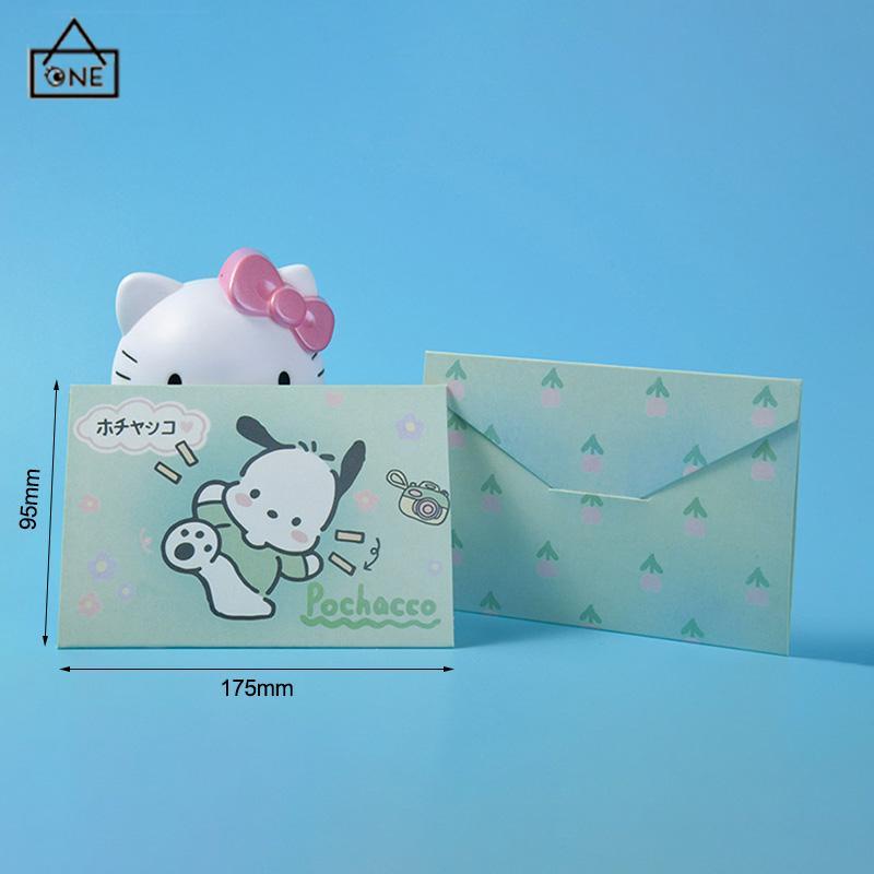 COD❤️kartu ucapan lipat hello kitty melody cinnamoroll kuromi pochacco maru-A.one