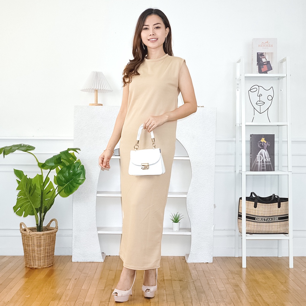 (NEEDS) Finely April Knit Inner Span Dress remaja