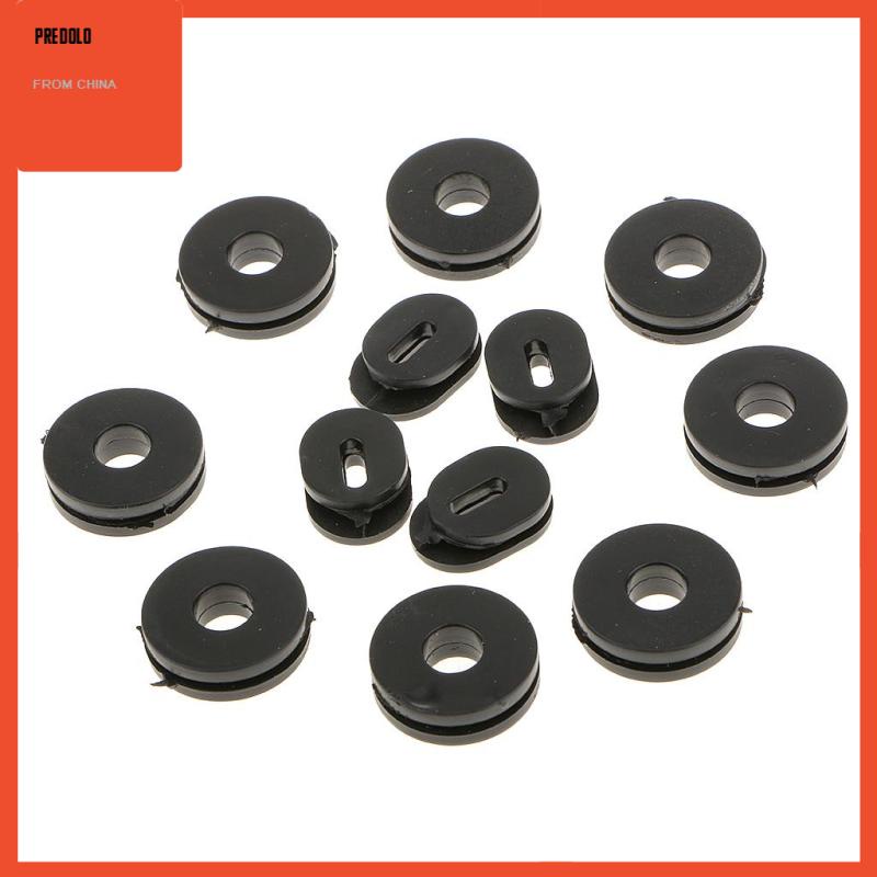 [Predolo] Set 12pcs Grommet Tutup Samping Karet GS125 Untuk Motor Suzuki