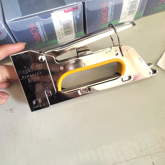 

Rapide Staples Tembak 4-8Mm/ Staples Gun 4-8Mm R23 Mata 13/4 13/6 13/8