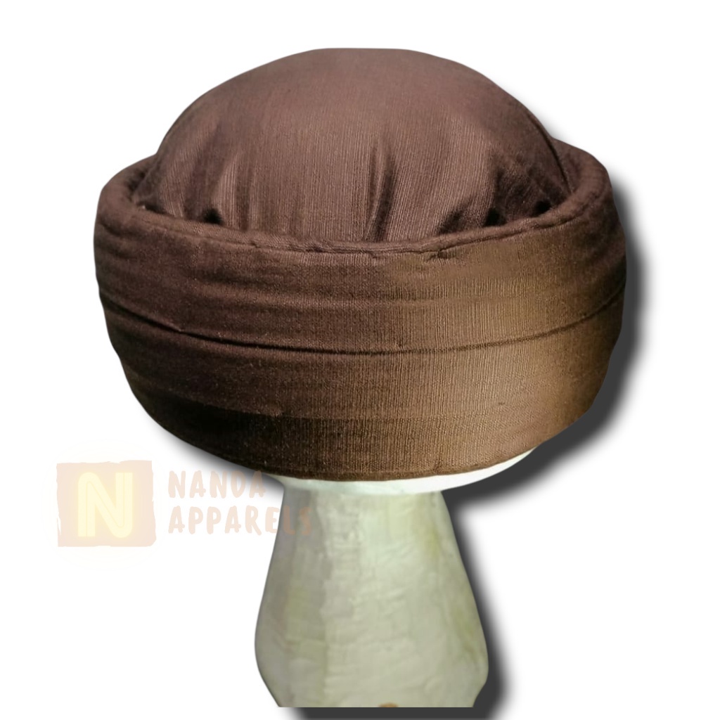 peci buhun praktis permanen siap pakai clasik medium quality- iket candra sumirat - iket sunda prakt