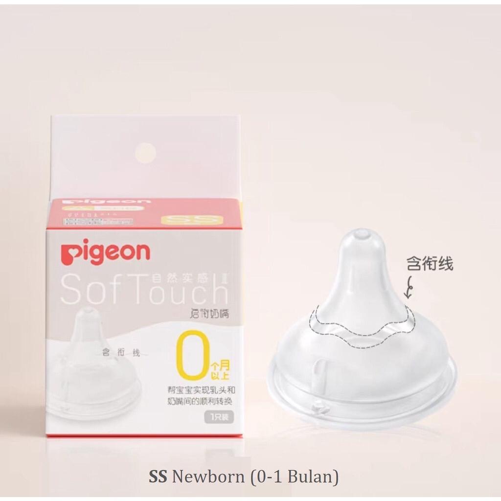 DESIGN BARU MOSHCO Dot Pigeon Wide Neck Generasi ke Tiga - Nipple Pigeon Soft Touch dan Peristaltik Plus