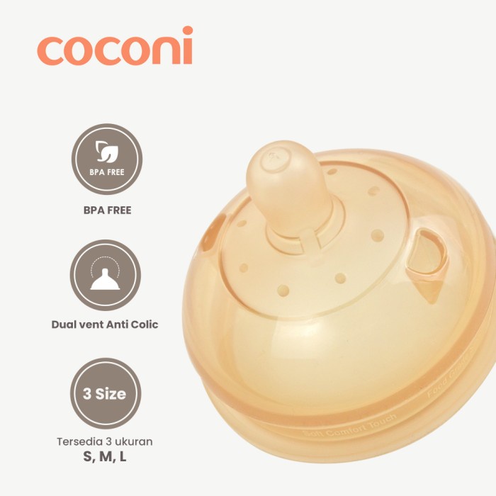 COCONI Ultra Wide Neck Nipple Replacement
