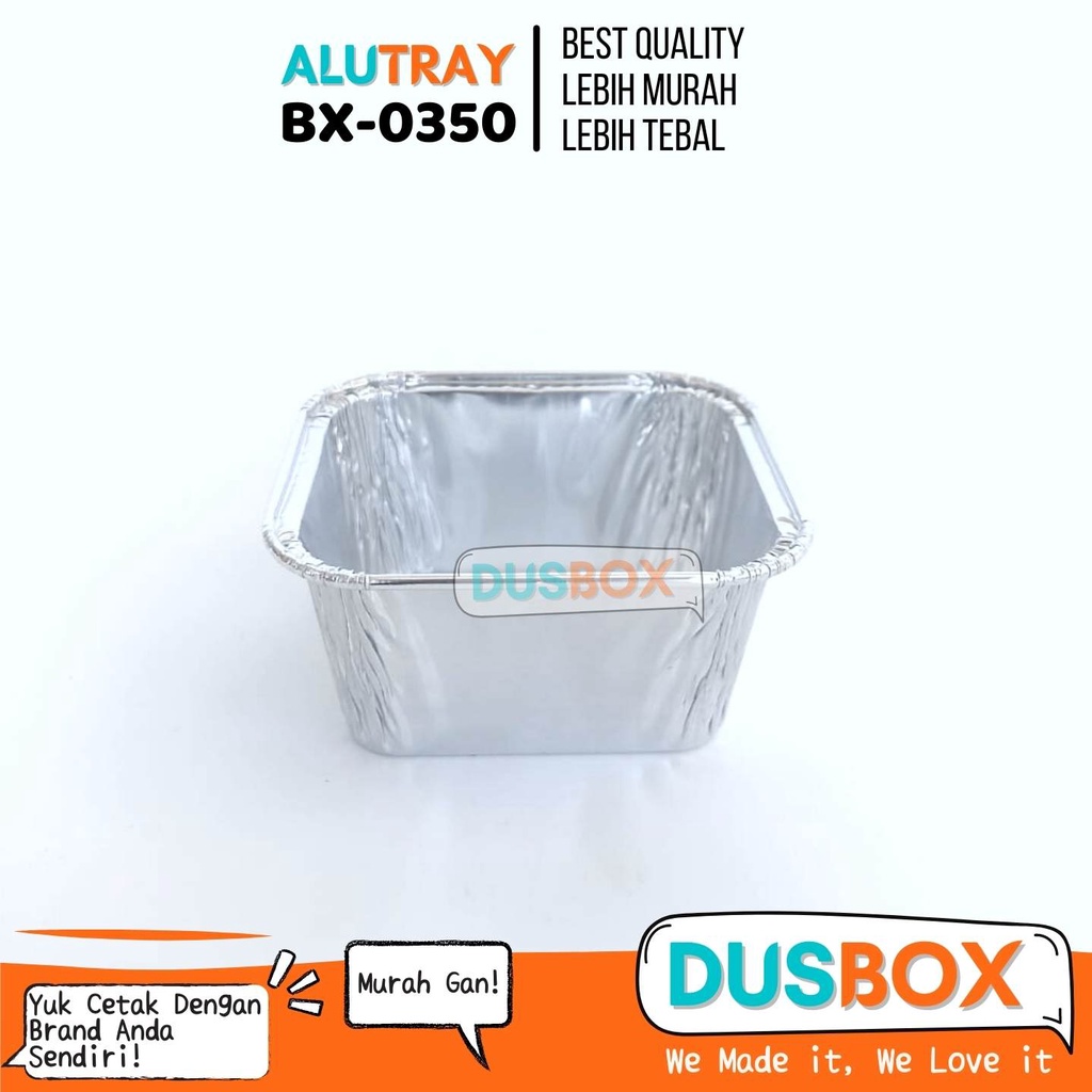 Alu Tray Bx-0350 / Alumunium Tray / Alumunium Cup / Muffin Alumunium / Tray Alumunium