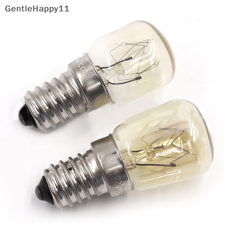 Gentlehappy T22 15W25W Oven Microwave Bulb Tahan Suhu Tinggi 300derajat E14 Sekrup Kecil Mulut Garam Lampu Bohlam Indikator Bohlam id