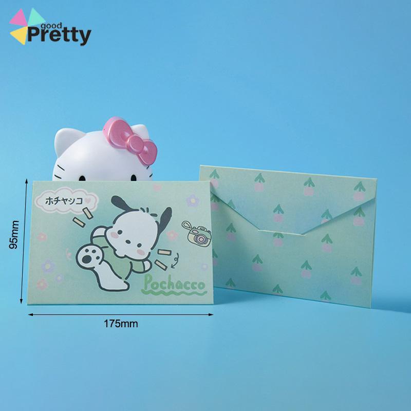 kartu ucapan lipat hello kitty melody cinnamoroll kuromi pochacco maru - PD