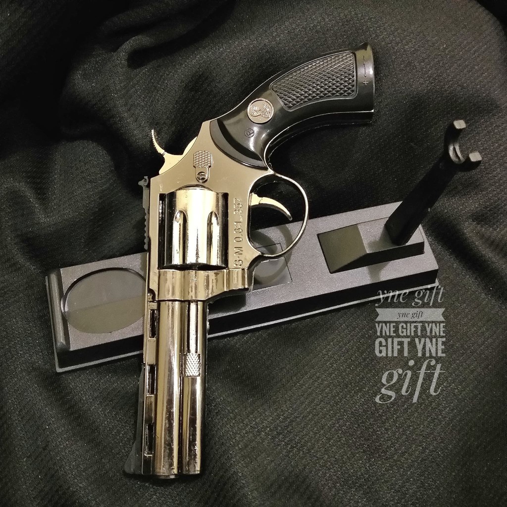 [COD] Bayar Di Tempat Super Murah Korek Api Pistol REV0LVER Magnum 357 Sedang Pathaan
