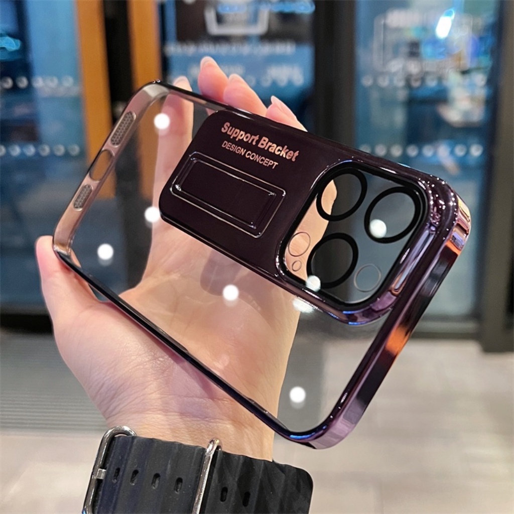 Pelindung Kamera Premium Lens Case iPhone 14 Pro Max14 Plus Case Case Case iPhone 13 Pro Max Mewah Transparan Bening Dan Tahan Guncangan Hard Back Cover