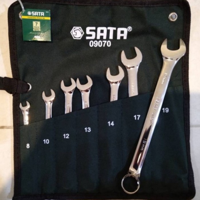 kunci ring pas SATA set 8-19