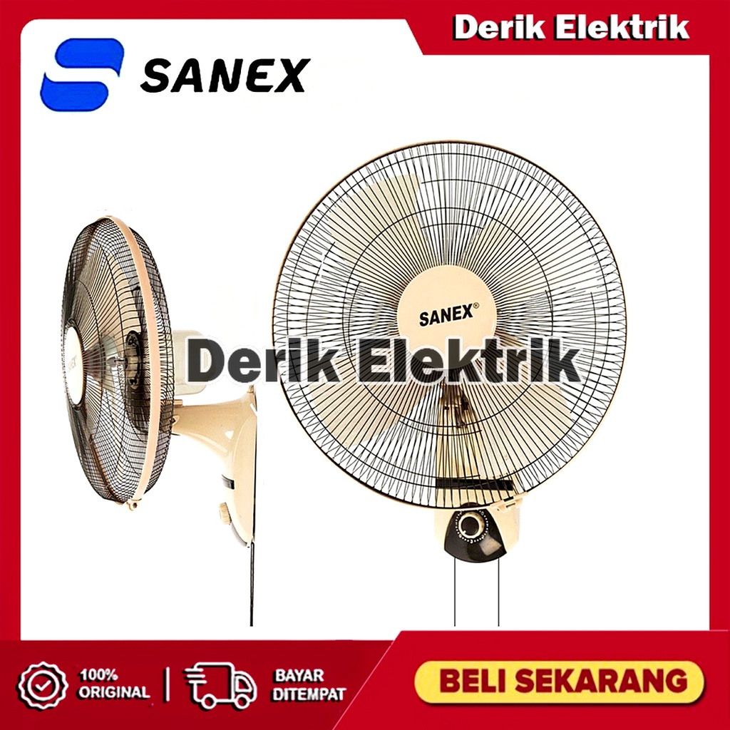 SANEX WALL FAN / KIPAS ANGIN DINDING FW-1878 / FW 1879 (18 INCH) GARANSI RESMI