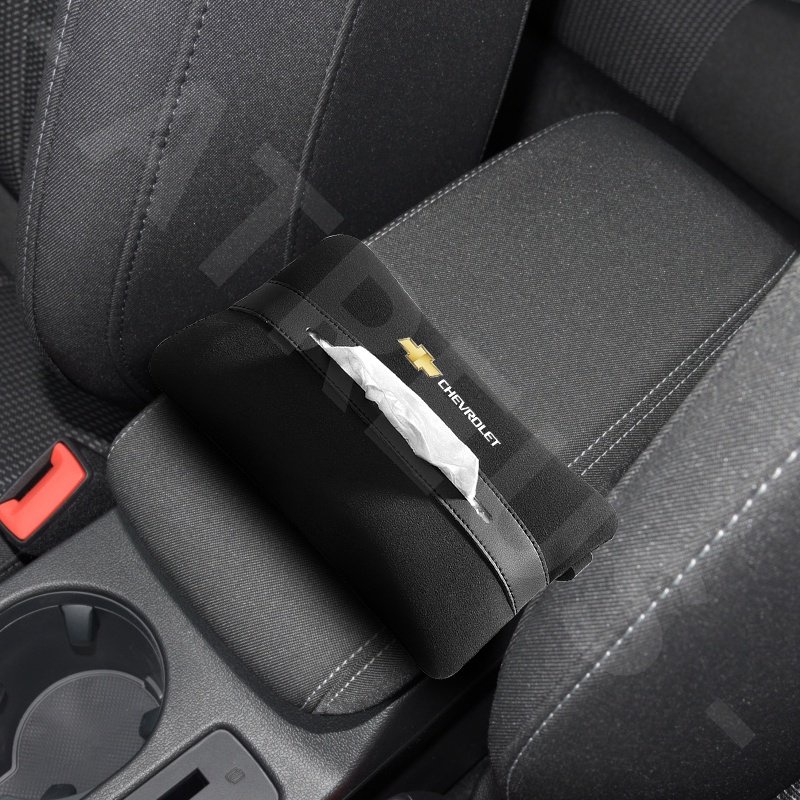 Chevrolet Car Tissue Storage Bag Car Seat Armrest Box Kotak Handuk Kertas Untuk Chevrolet Spin Orlando Captiva Lova Zafira Trax Colorado Aveo Spark