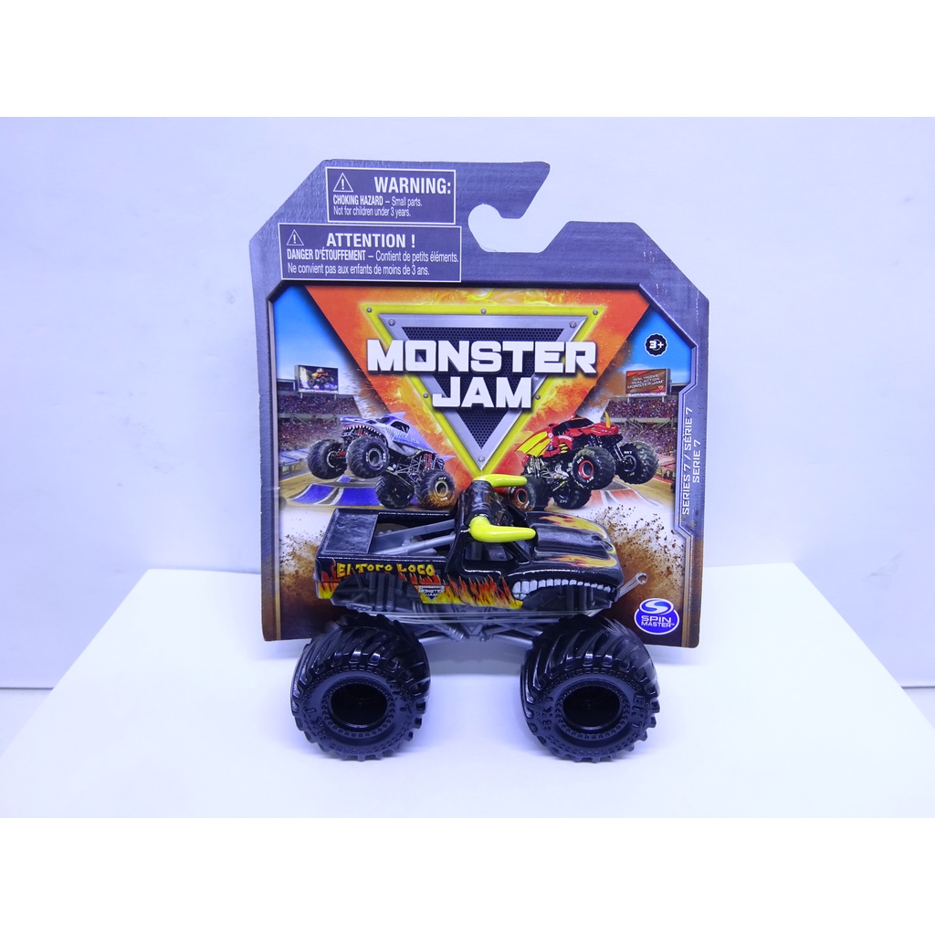 Mainan Diecast MJ Spin Master El Toro Loco Hitam