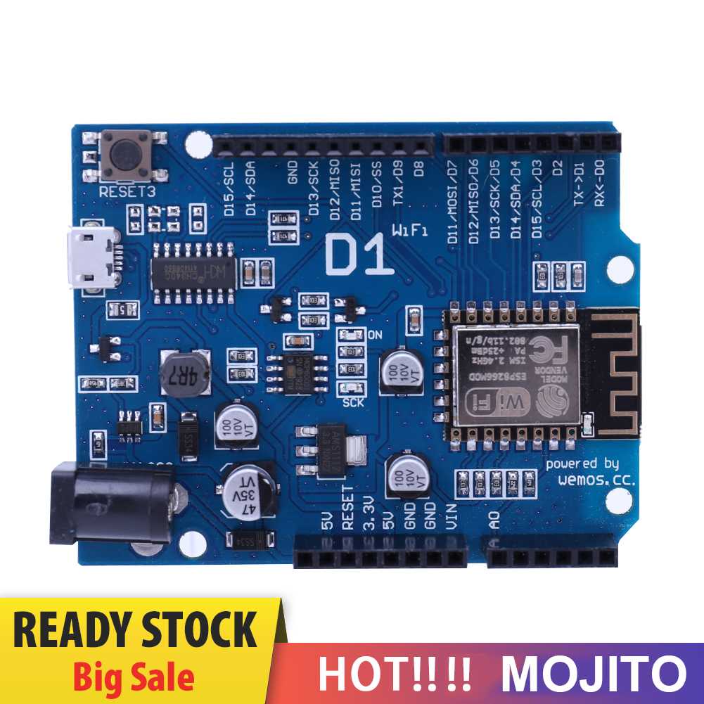 Papan Pengembangan D1 WiFi R3 PCB Elektronik Pintar Untuk Arduino Compatible IDE