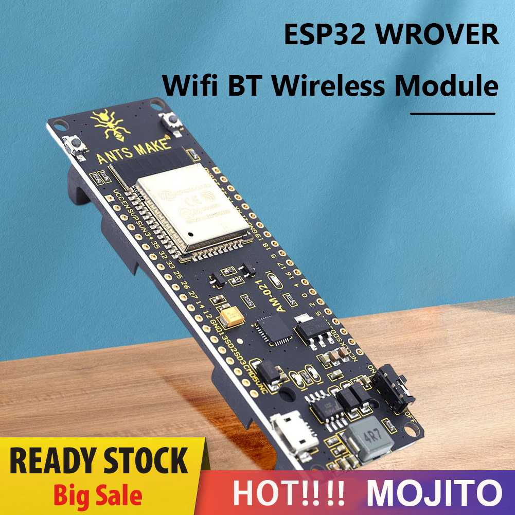 Esp32 WROVER Board WiFi Modul Kompatibel Dengan Bluetooth Dengan Kotak Baterai 18650