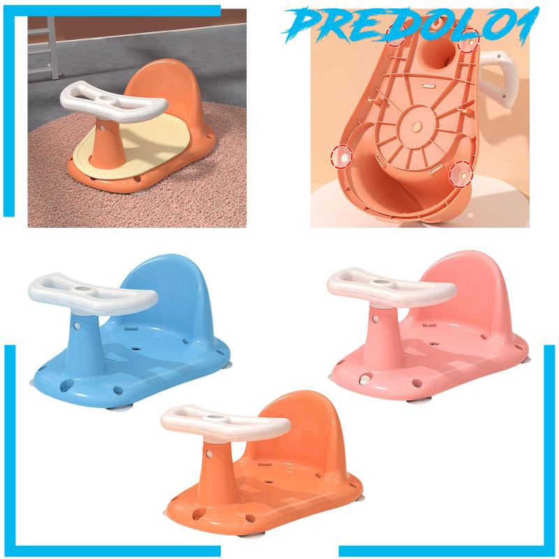 [Predolo1] Kursi Mandi Bayi Portable Suction Cups Bathtub Seat Untuk Bayi Newborn Anak